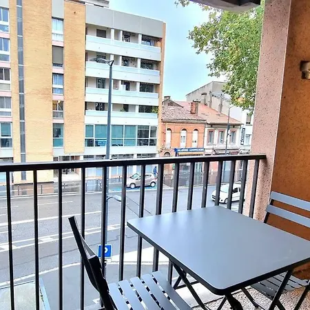 Appartamento T2 Boheme - Balcon - Clim - Metro - Wifi Tolosa Esterno foto